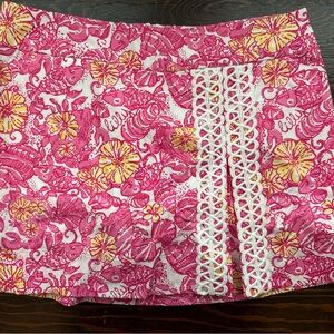 Lilly Pulitzer Pink Floral Shorts